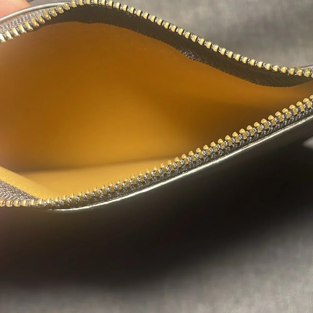 Anne Klein Black Leather Clutch Bag! - Picture 4 of 4